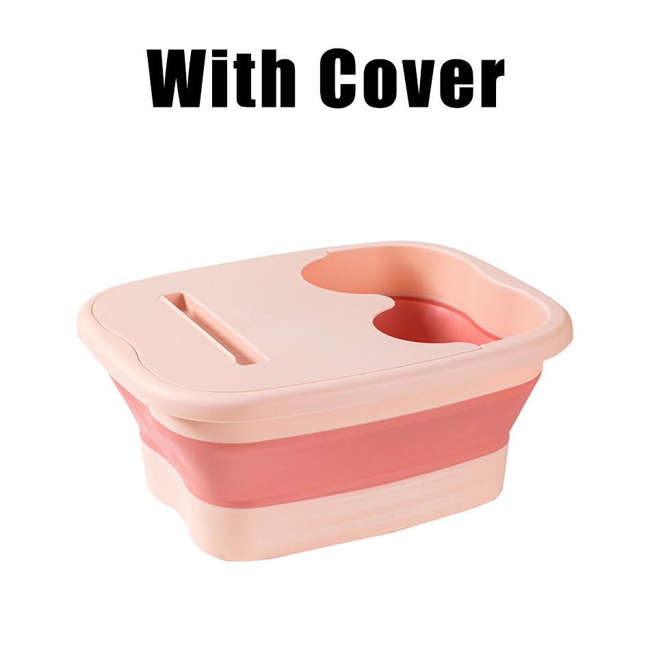 Katlanabilir Ayak Banyosu Masaj Kovası Islatma Kovası Katlanır Havza Spa Ayak Banyosu Kovası Ev Sauna Küvet Pedikür Banyo Küveti