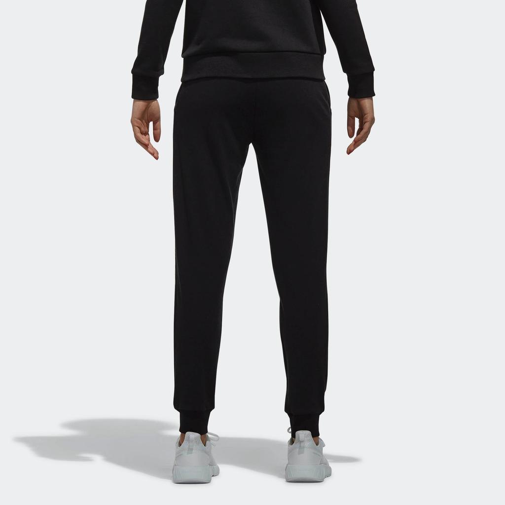 Adidas Neo Lightweight Quick-Dry Breathable Comfortable Moisture-Wicking Warm Durable Knitted Sports Pants Women bottoms Black CZ1688