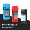 Silicone Protective Shell Anti-scratch Waterproof Body Protective Cover Action Camera Accessories Soft Body Case for Insta360 X3