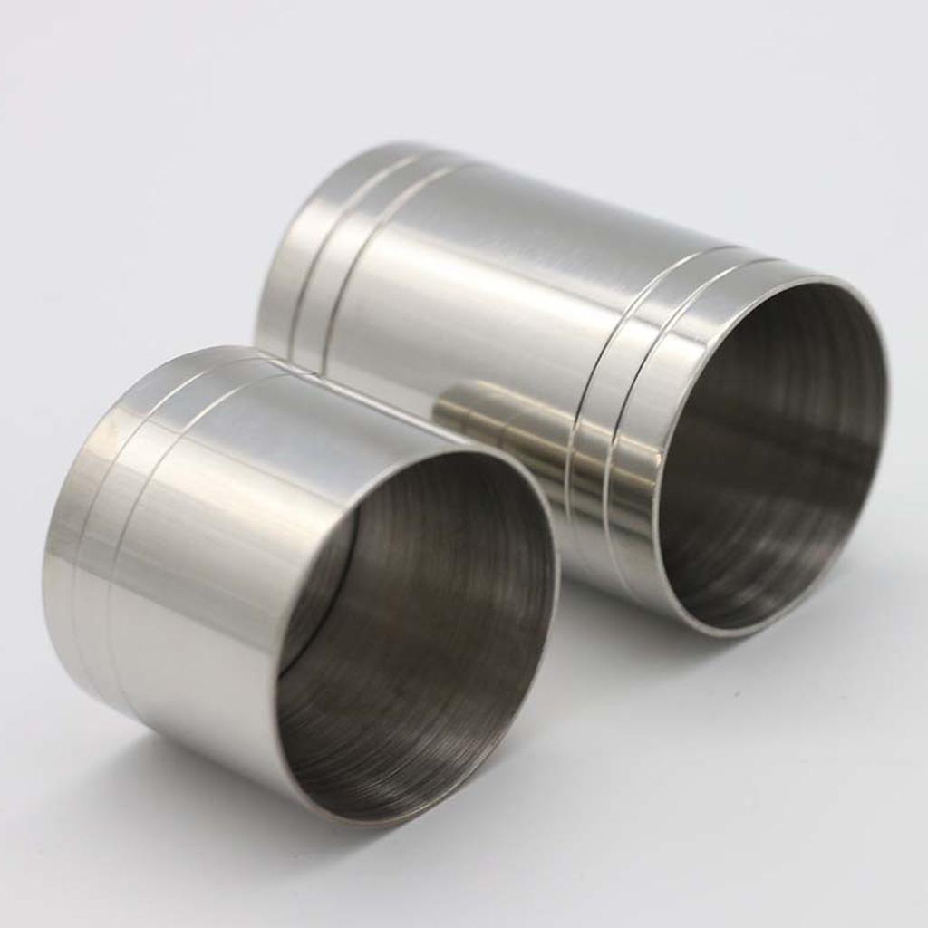 2 Sizes Stainless Steel Measuring Cup Cocktail Drink Measure , 25ml
