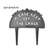 1 Piece Dog Yard Sign, European Lawn Garden Decoration, Cast