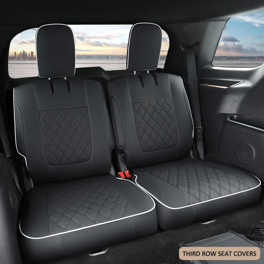 Ford Explorer 16-24 Seat Cushion - All-Season Full Coverage Leather Seat Cover