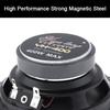 1 Pair 4/5/6.5 Inch Car Speakers Vehicle Door Auto Audio Music Stereo Subwoofer Full Range Frequency 2-Way Automotive Speakers
