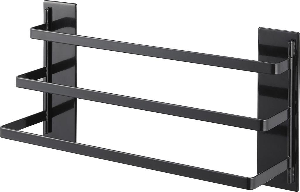 Yamazaki Home Tower 3797 Magnetic 3-Tier Towel Hanger for Washing Machine Black Direct from Japan