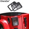 Black Tail Light Guards Covers Protector for Jeep Wrangler JK 07-17 Accessories