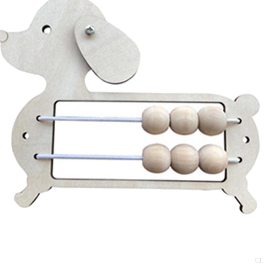 Busy Board Early Educational Toy DIY Accessories Sensory Toys Motor Skill Unpainted for Plane Travel