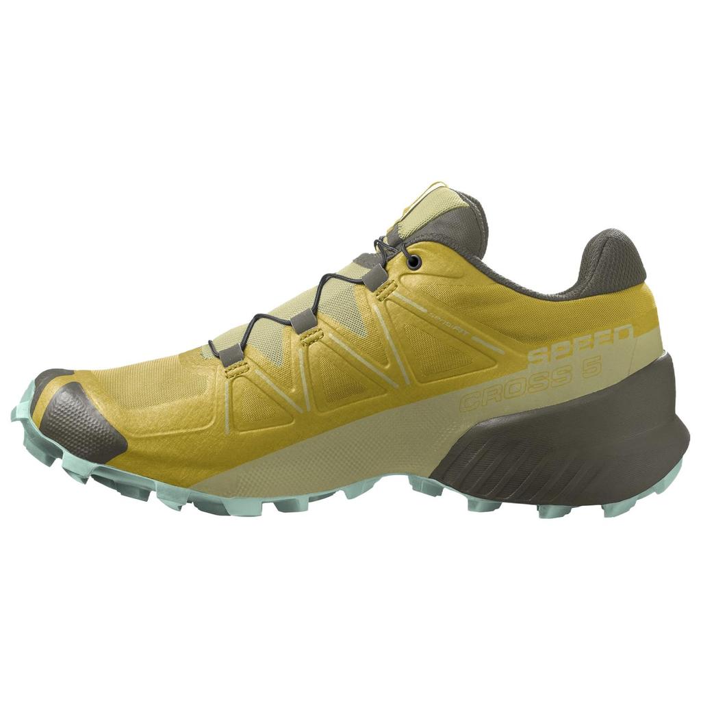 Salomon Speedcross 5 Versatile Comfortable Supportive Responsive Running Shoes Women sneaker Yellow 416097