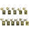 One Piece Keychain Set With Zinc Alloy Characters For Anime Fans And Gift Giving
