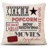 Vintage Cotton Linen Blended Cushion Cover Throw Pillow Case