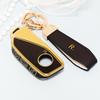 Keyless Shell Fob Holder For Bmw X5 X7 X6 Ix Im I5 M60 7 Series X7 I7 Ix 740Li Alcantara Car Remote Key Case Cover Accessories