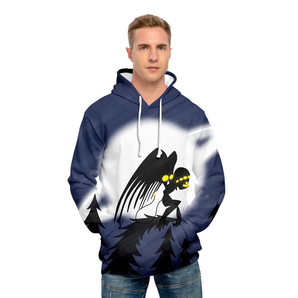 5 Colors Murder Drones Anime Hoodie Tie Dye Hoodie Streetwear Cartoon Printed Hooded Sweatshirt Men Women Cosplay Sports Pullovers