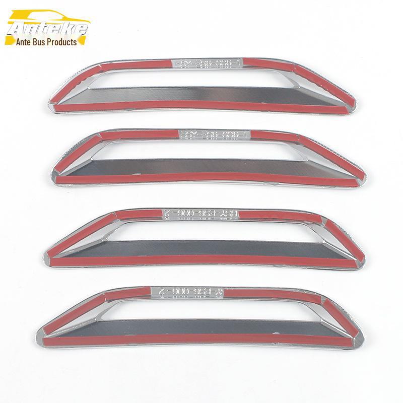 NIO 19 ES6 Wheel Eyebrow Lamp Decoration Frame - Electroplated Front Lamp Frame Sequin Auto Parts