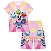19849 Kids Boys Girls Animal Hospital Top Shorts Pajamas Sleepwear Sets