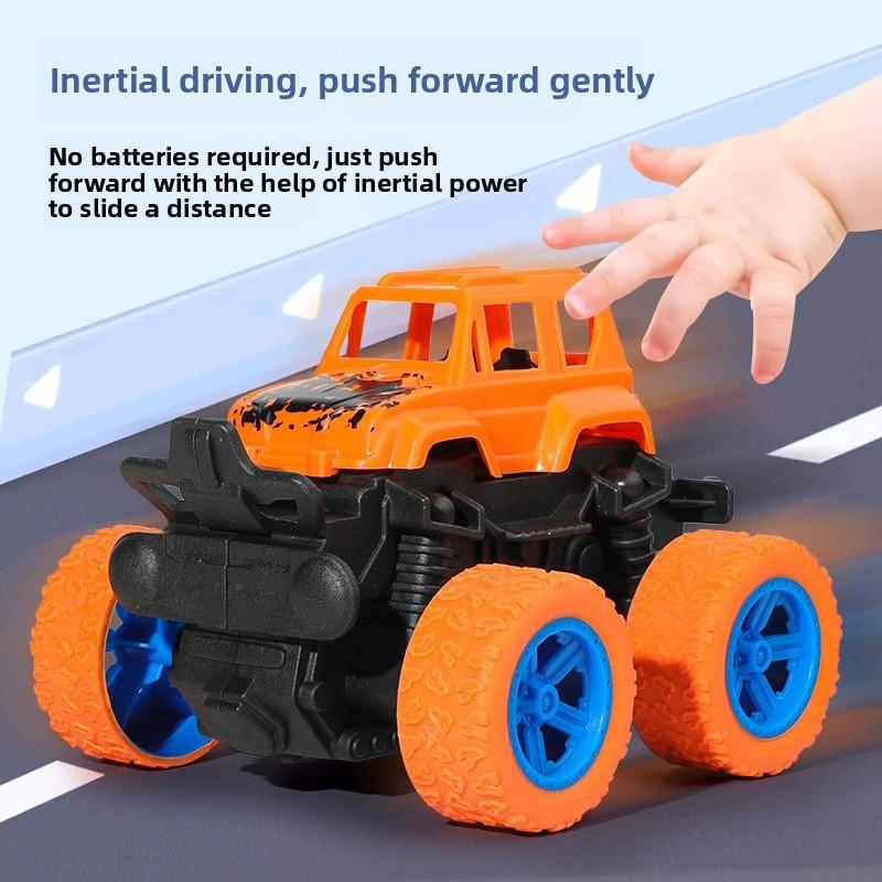 Graffiti Inertia Offroad Car Toy For Kids Boys Girls Durable Plastic Offroad Model Car For Outdoor Play