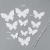 Wrought Iron Butterfly Cake Topper Set - Birthday & Holiday Insert Cards