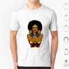 Strong Black Superhero Woman Afro Melanin T Shirt 6xl Cotton Cool Tee African American Africa Afro American Superhero Black