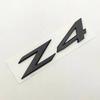Insignia Cromada Negra ABS 3D Letras Z4 Placa de Nombre Pegatina Insignia Maletero Coche Para BMW Z4 E85 E89 Accesorios