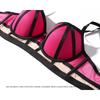 Fashion Brand Women's Underwear Set Sexy Hollow Push Up Bra Set Romantic Rose Lace Lingerie Classic Bandage Plus Size Brassiere