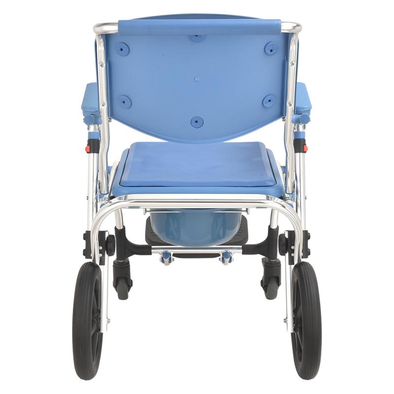 For Disabled Bathroom Chairs Bathing Folding Shower Commode Wheel Chairs Toilet for the Elderly Showers