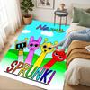 Custom Name Sprunki Love Living Room Non-Slip Area Rug Soft Carpet for Bedroom Kids Playroom Sofa Office Home Decor Doormat