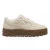 Womens/Ladies Karmen II Leather Platform Trainers