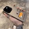 Rechargeable corgi pattern mobile phone case suitable for iPhone 17 16 15 14 13 12 11 Pro/ Max /Plus anti-fall and shockproof