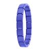 New Solid Color Women Men Jewelry DIY 9MM Width Italian Elastic Charm Bracelet Solid Color Stainless Steel Fashion Bangle