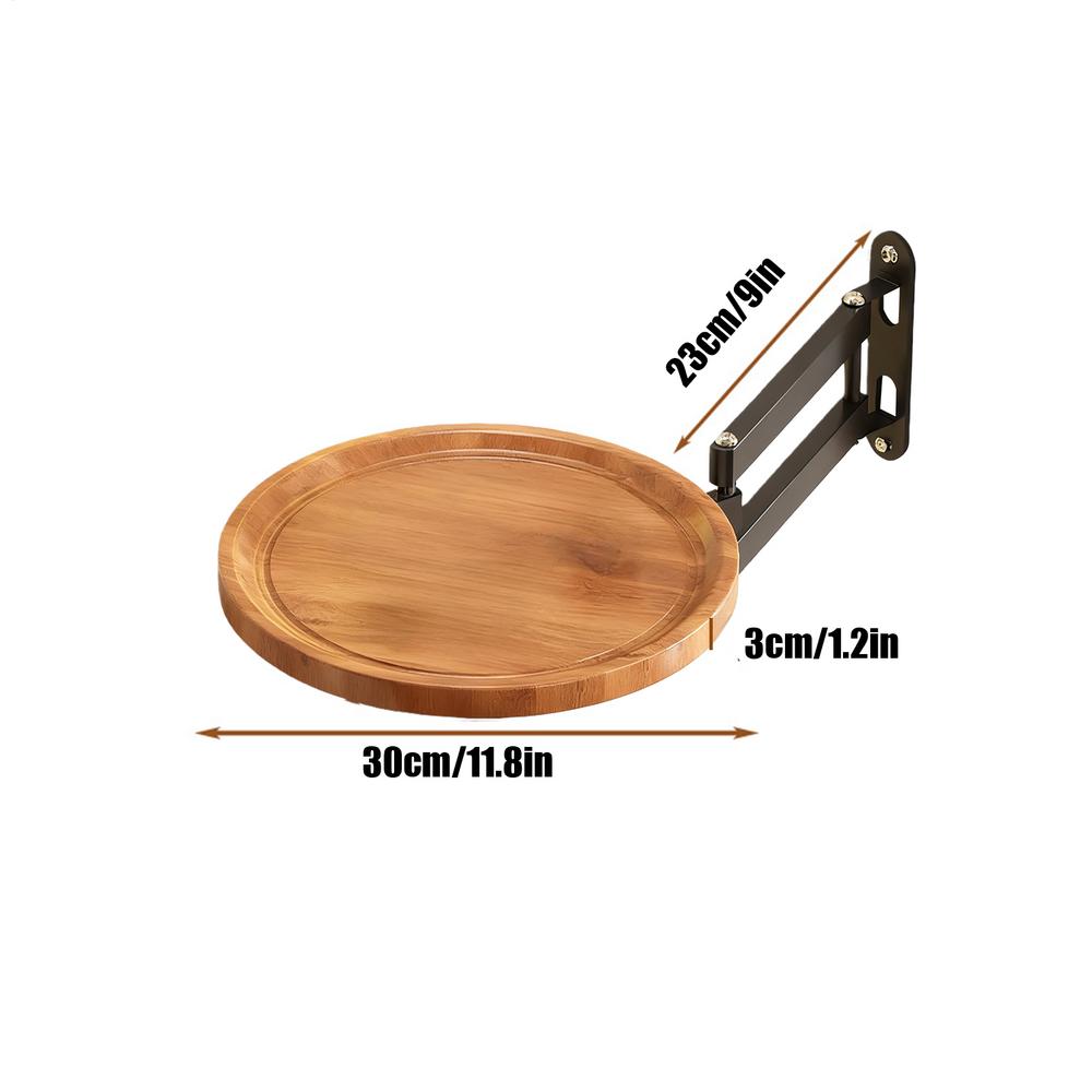 Настенный складной столик-поднос Выдвижной настенный стол Балконный журнальный столик Для квартиры Спальни Владельцев RV Домовладельцев
