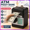 Digital Piggy Bank Atm Machine For Kids Electronic Money Saving Bank With Password Lock Children Simulated Smart Deposit Machine