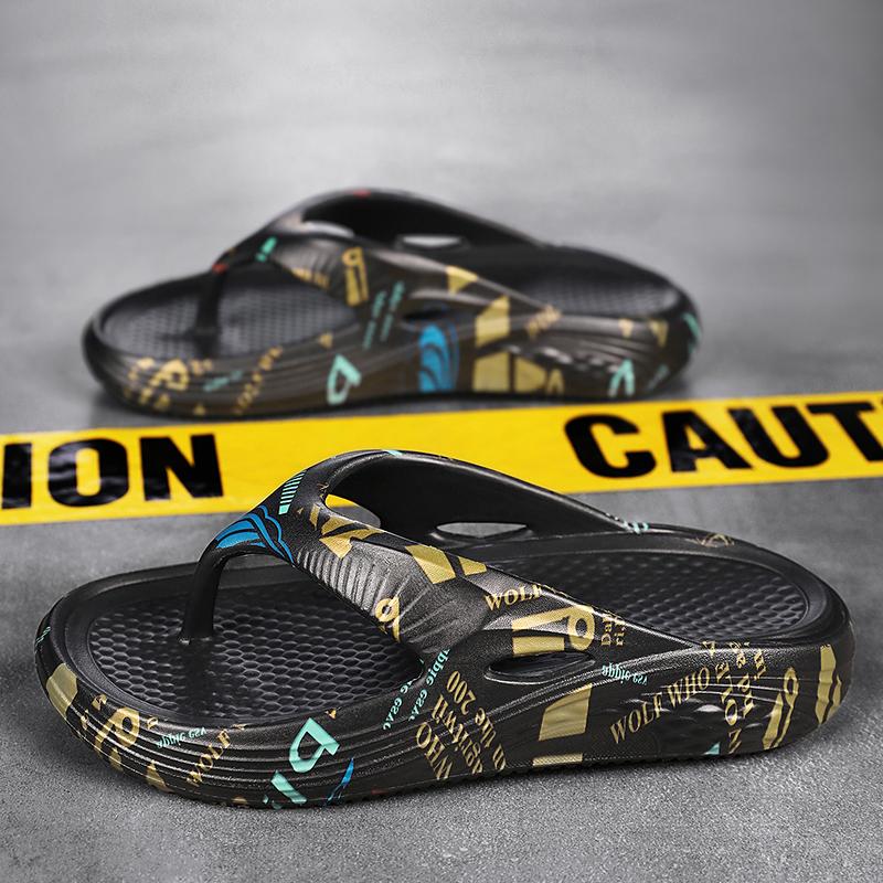 Men New Eva Slide Shoes Lightweight Home Bathroom Beach Couple Luxury Women Sandal Shoes Bedroom Orginal Non Slip Soft Daily Design