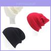 Stylish And Warm Knitted Hat For Adults In Solid Colors Perfect For Winter Wear