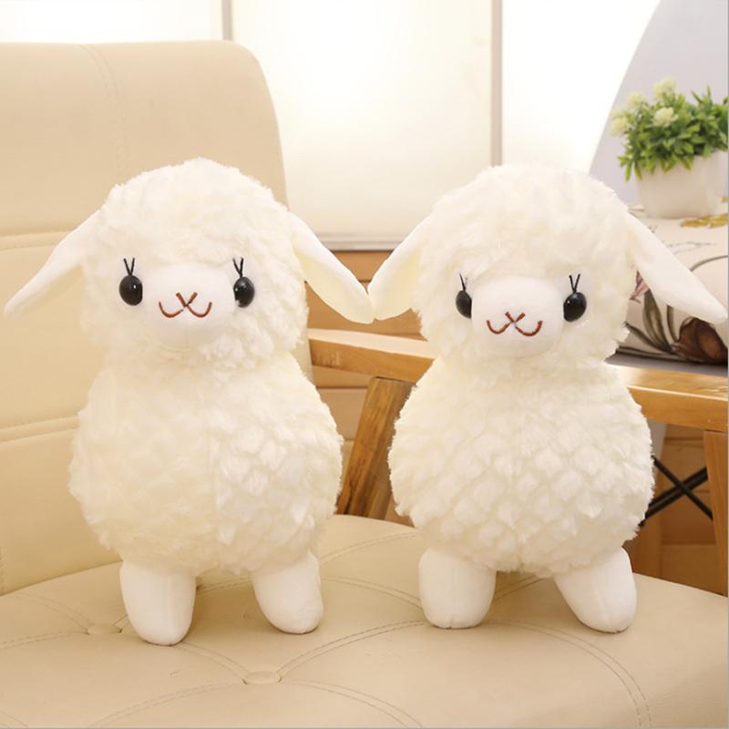 New Cute Little Sheep Plush Toy - Soft Fluffy Alpaca Doll For Kids, Claw Machine Stuff Animal, Birthday Gift For Friends