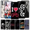 Mountain Bike Cycling Art Phone Case For Oppo Reno8 Reno7 Reno6 Pro A54 5G Find X6 X5 A53 A52 A9 A15 A95 A17 A16 A57 A31 Cover