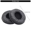 Replacement Foam Earpads for PC230 PC8 PC-230 PC-8 USB Headset Headphones Black Cushions