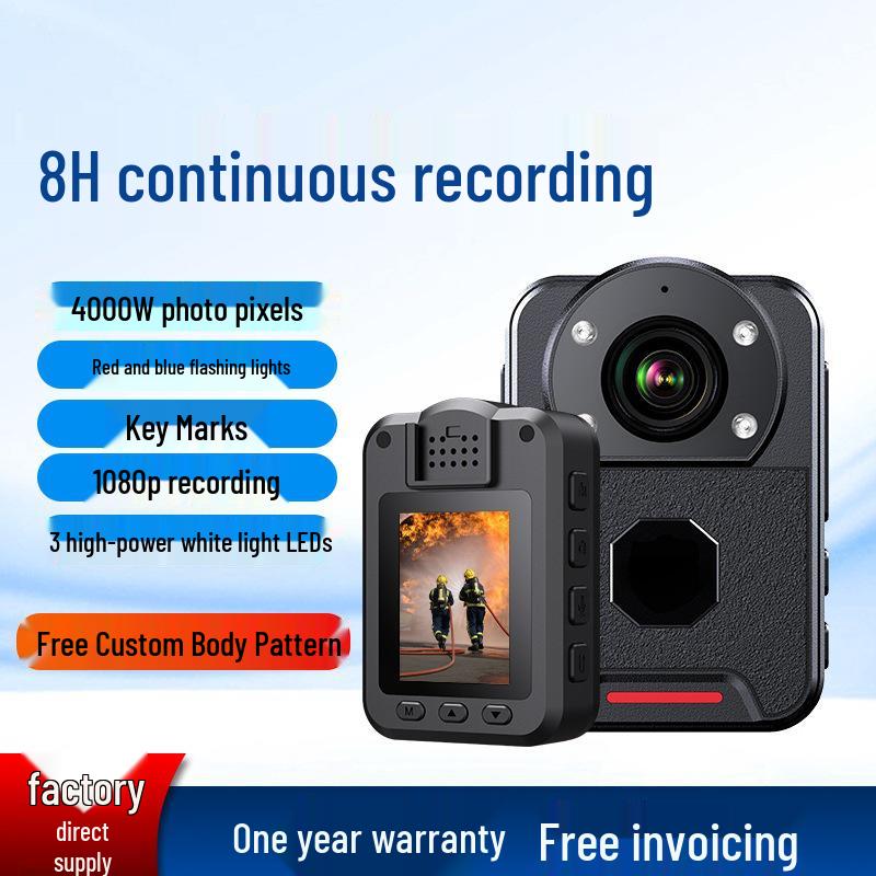 High-Definition Night Vision Body Camera with Long Battery Life