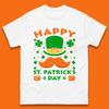 Leprechaun Hat & Ginger Mustache Mens T-Shirt Womens Tops Tees