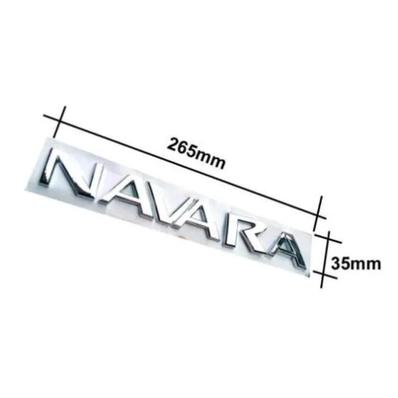

Для Nissan Frontier Navara D40 Логотип Емблеми Задня хвостова частина Задня наклейка Літери Табличка з іменами срібний