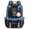 Korean Stray Kids Backpack Student Bag Men'S And Women'S Fashion Backpack Travel Bag Usb Computer Bag
