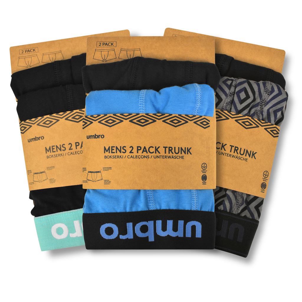 Umbro Men's Boxer Shorts Set of 6 Pieces Pattern Color Mix Cotton