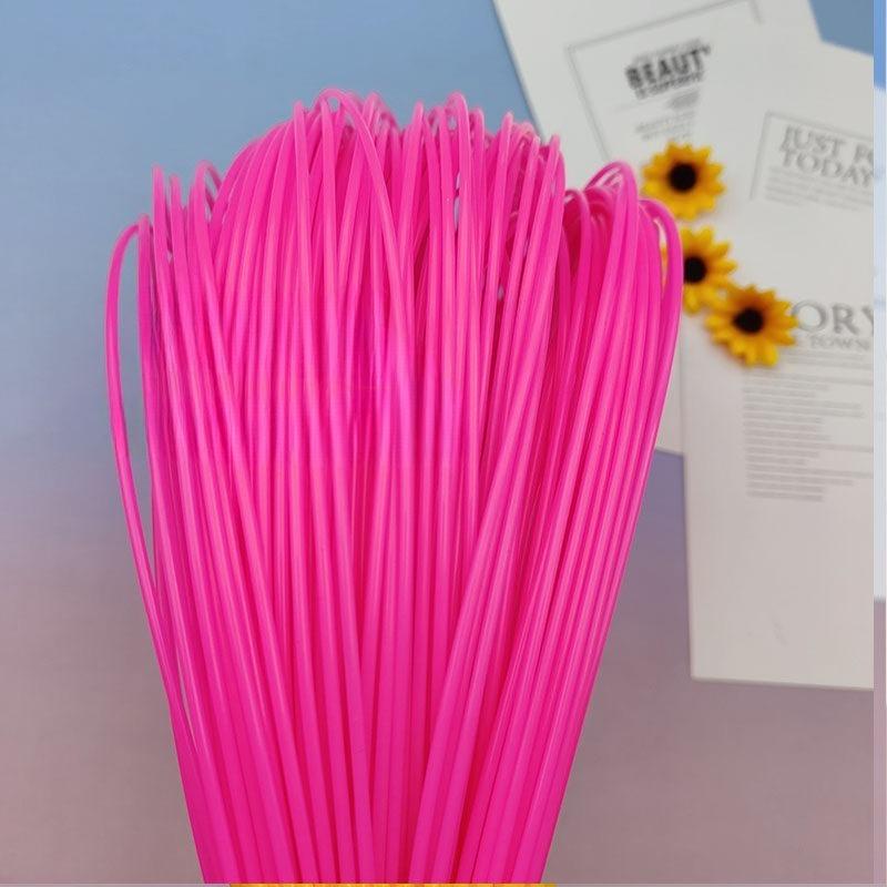 500g 2.4mm PE Round Synthetic Rattan Weaving Material Plastic Knit for Furniture Repair Chair Table Basket about 90Meter