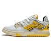 New LiNing Wave Pro Durable Breathable Low Top Skateboard Shoes Men's White Yellow AECS093-1