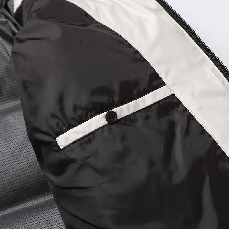 SNOWFLYING Men's Hooded Goose Down Puffer Jacket