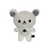 Black/White Rilakkuma Series Cartoon Plush Pillow Doll Teddy Bear Toy Kawaii Room Decor Cute Couple Bear Plushies Doll Xmas Gift
