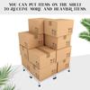 Durable Metal Rack Shelf Storage Stand Stainless Steel Floor Rack for Office Basement Supermarket Shop