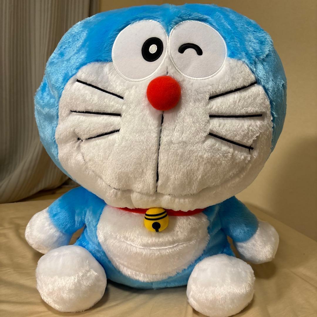 Doraemon Grande Plush Toy Sitting Ver.