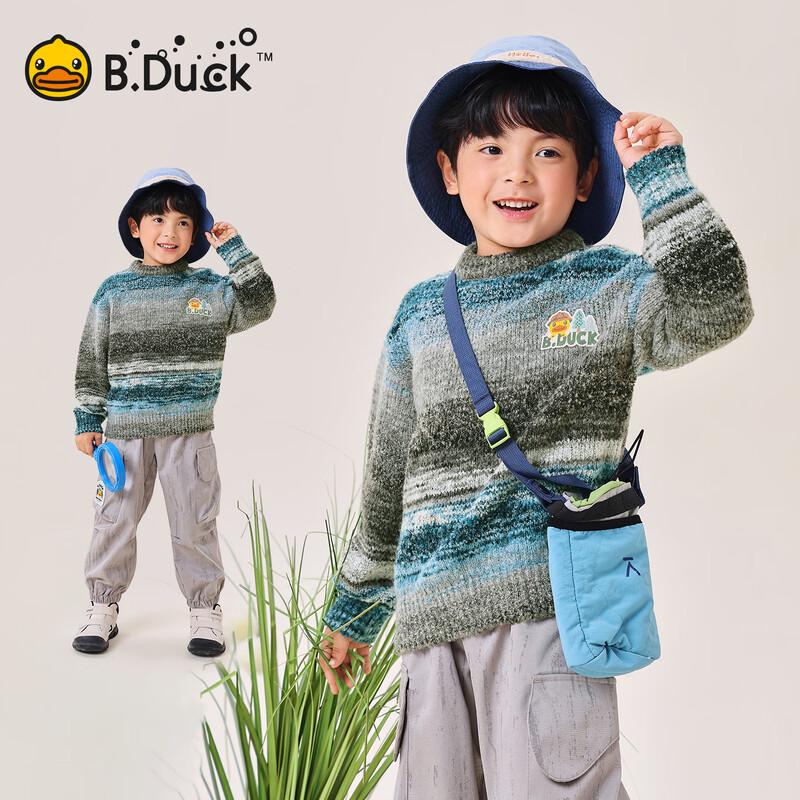 B.Duck Boys Gradient Knit Sweater 120