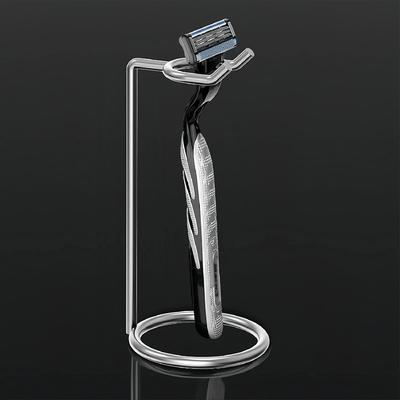 1/2Pcs Razor Holder For Men Stainless Steel Manual Shaver Stand Support Display Stand Shaver Storage Rack Long Handle Portable