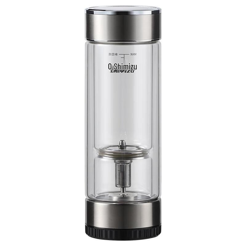 Double-Wall Glass Tea Infuser Bottle 400ml