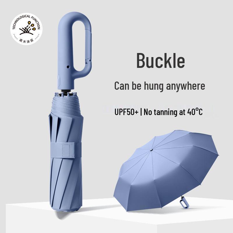 Large Automatic Dual-Use Umbrella: Sunshade & Rain Protection with Custom Logo
