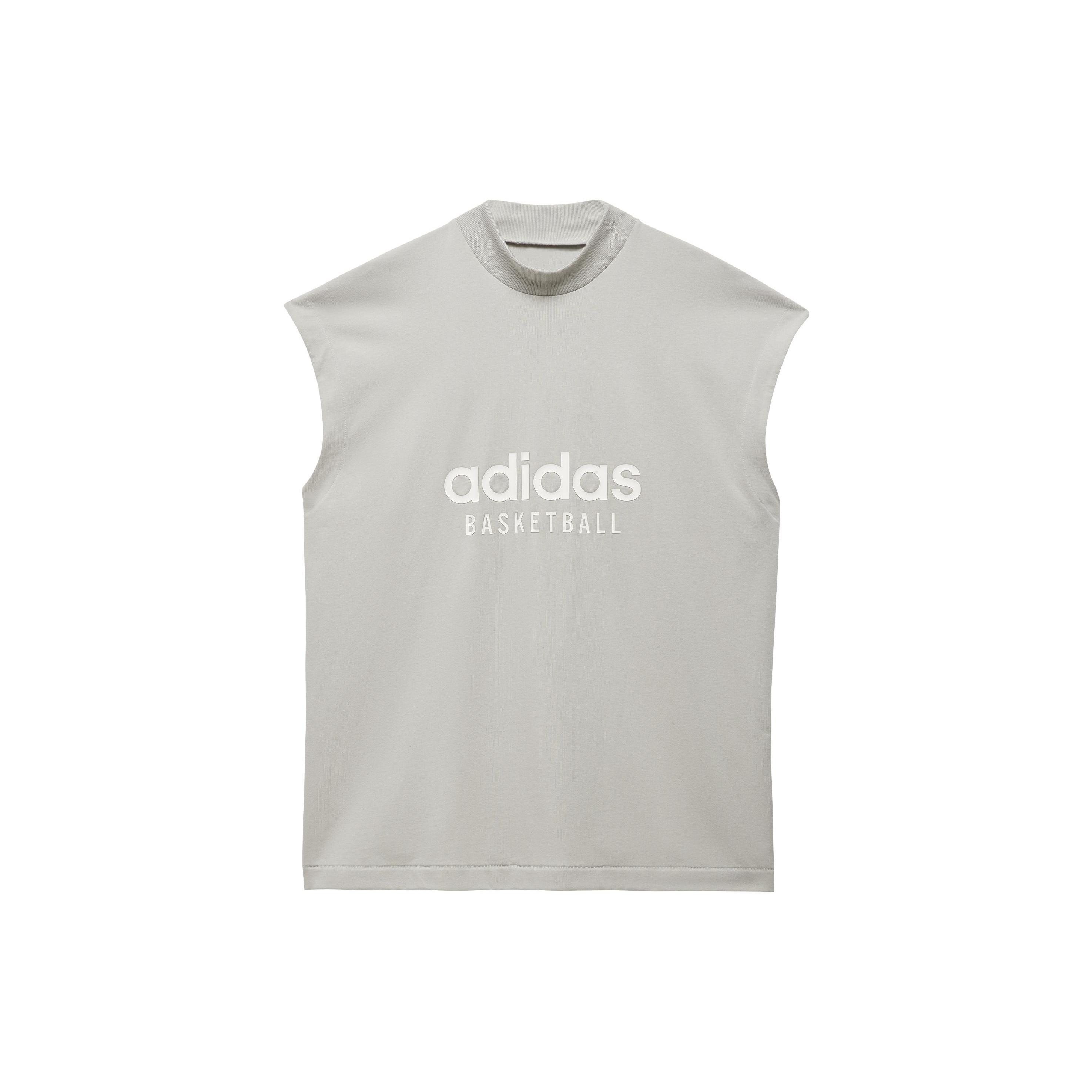 adidas Basketball Tank Top Grey Men s IA3445 M